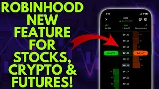 НОВАЯ ФУНКЦИЯ ROBINHUOD ДЛЯ АКЦИЙ, КРИПТОВАЛЮТ И ФЬЮЧЕРСОВ | ЛЕСТНИЦА ROBINHUOD