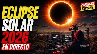 🚨 NOTICIAS ECLIPSE SOLAR 2026 EN DIRECTO PROGRAMA ESPECIAL