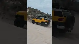 Dune Climbs Gone Right | FJ Cruiser vs Jimny vs Hilux vs D-Max #offroadaustralia #hilux