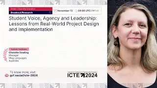 Student Voice, Agency and Leadership | Lottie Dowling | GCED Track | ICTE 2024