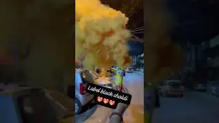 holi gulaal smoke..💯 #youtubeshort #holi #holisong #gadgets #explore #festival