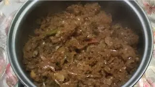 Home made tasty Kheema @fastcookingshow 