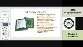 IGCSE Computer Science   Chapter 3