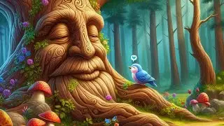 The Wise Old Tree and The Little Bird | Story For Kids In English | Learn Kids Land
