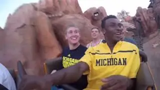 Michigan Football Visit Walt Disney World | Citrus Bowl 2015