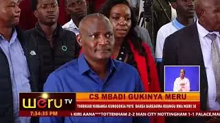 CS MBADI GUKINYA MERU
