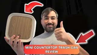 URALFA Mini Countertop Trash Can Review: Ideal for Small Spaces