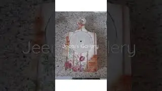 kitchen clock  #handmade #decoupage #shortsvideo #shorts