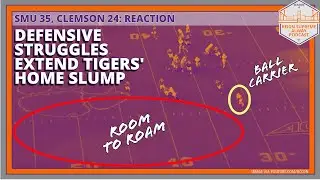Clemson defense COLLAPSES in loss to SMU: Ongoing flaws upend promise in Christopher Vizzina's debut