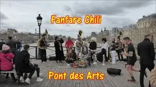 Fanfare Chili #1 Pont des Arts 7 mars 2020