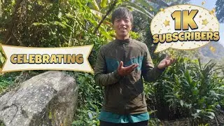Hunting hornbill bird ? | Eating local chicken | celebrating 1k subscriber