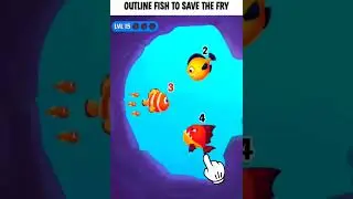 Fishdom new minigame | Save the fry | D Lady Ninja #shorts #fishdom