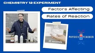 Grade 12 Chemistry Lab - Rates of Reactions