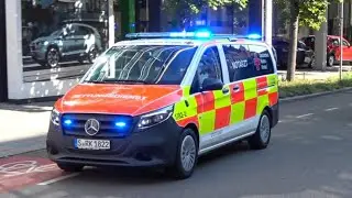[🚨 ERSTMALIG & BRANDNEU 🚨]  📟 NEF RK 1/82-2 DRK Stuttgart 📢 Pressluft | E-Horn - Doppelbalken