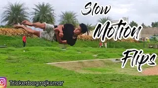 Slow Motion Flips ❤