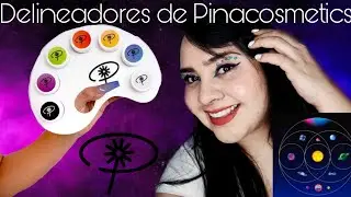 Delineadores de Paulina del Campo | Pinacosmetics | Maquillaje inspirado en Coldplay
