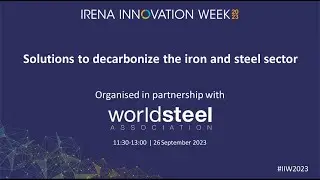 Solutions to decarbonise iron and steel sector