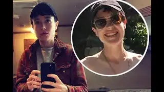 Elliot Page shares shirtless photo 5 months after coming out as trans