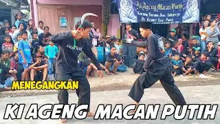 Pencak silat bantengan ki ageng macan putih live dlanggu