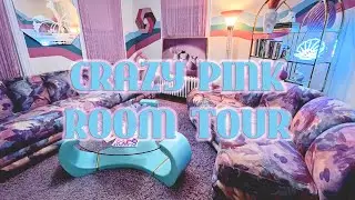 Crazy Pink and Purple Room Tour