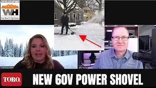 Toro 60V Snow Power Shovel and Power Clear Snow Blower Flex Force Tools From Toro #TheToroCompany