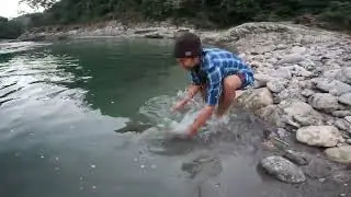 #Goonch/Devil catfish/Ngurik in Nyishi@Bichom kameng confluence