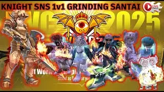LIVE#18 0,05%/Monster :(  -  119 Knight 1v1 Road To 120 | Flyff Universe FWC 2025 #flyffindoplayer