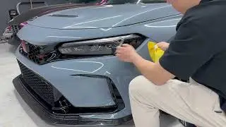 Honda Civic Hatchback Type-R FL5 Amber Delete Overlay Install