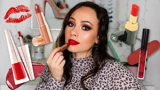 Top 5 RED Lipsticks For The Holidays 💄💋