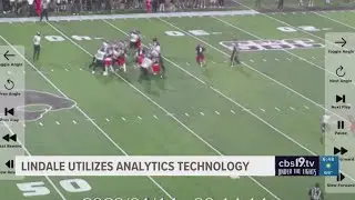 UNDER THE LIGHTS: Lindale Eagles use analytics technology to help with football