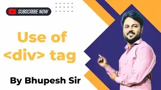Div tag in html | Division Tag html in hindi | Use of div tag 