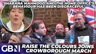 &lsquo;Children are PETRIFIED&rsquo; | Raise the Colours JOINS Crowborough Protests over SAFETY CONCERNS