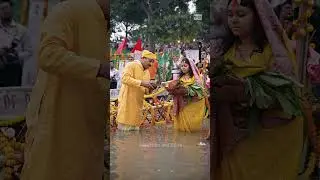 CM Rekha Gupta and Manoj Tiwari Chhat Celebration