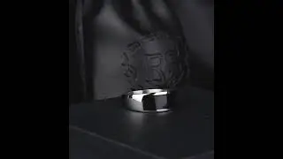 Black Epoxy Stainless Steel Ring