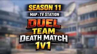 Intense 1v1 Duel Team Death Match | Tv Station | Season 11 #arenabreakout #arenabreakout11