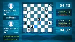C20 King's Pawn Game: Leonardis Variation : Mustang1993 - Miran No Sofu 3, 0-1