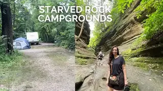 Starved Rock Campgrounds Tour | Affordable Camping 🏕️