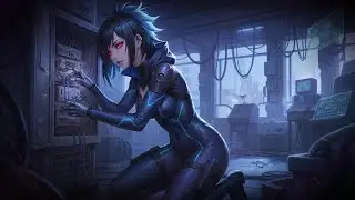 NEON SIGHTS | Sci-Fi Dark Cyberpunk Background Music | Vol.27