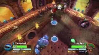 Skylanders Giants - Thumpback vs. Tree Rex