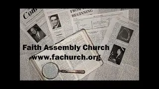 The Foolish Virgins, Tape 2 - Rev. Raymond Jackson - Faith Assembly Church