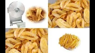 Long Banana Chips Cutting Machine Price In Coimbatore丨Oval Banana Chips Slicer Machine Philippines