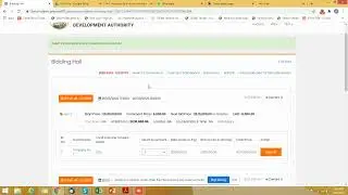 Varanasi Development Authority Bidding Process (English)