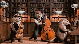 🎷Otter Jazz Trio &ndash; Smooth River Vibes & Relaxing Jazz Music