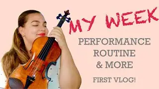 PERFORMANCE ROUTINE? MY WEEK - ELLINOR D'MELON