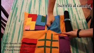Quiet pillow for trip - like a quiet book
