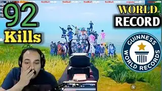 92 KILLS IN PUBG MOBILE | Phir Se \ NEW PUBG WORLD RECORD TPP Mode | PUBG Mobile New World Record |
