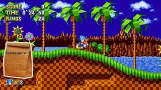 Sonic Mania gameplay on the Nintendo Switch