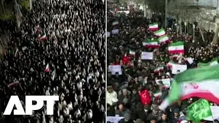 Funerals and Flags: Iran&rsquo;s Government Loyalists Take to Streets | APT