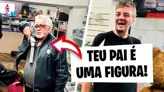 MEU PAI TOCOU O TERROR NA CASA DO VÍDEOGAME!
