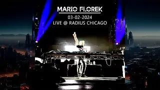 Mario Florek (SAMA) live at Radius Chicago 03-02-2024 #lsrcity #chicago  #progressivehouse #melodic